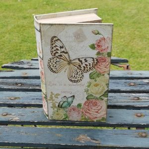 Opbergboek boekendoos Vlinders small voorkant